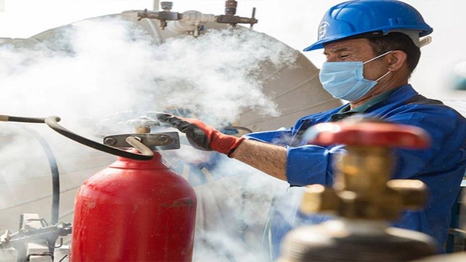 شارژ و فروش کپسول آتش نشانی و لوازم ایمنی در تبریز